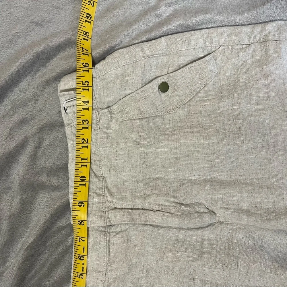 Athleta Gray Bermuda Shorts Relaxed Fit
